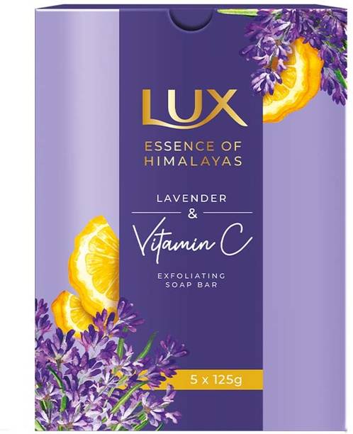 LUX Lavender & Vitamin C Exfoliating Soap