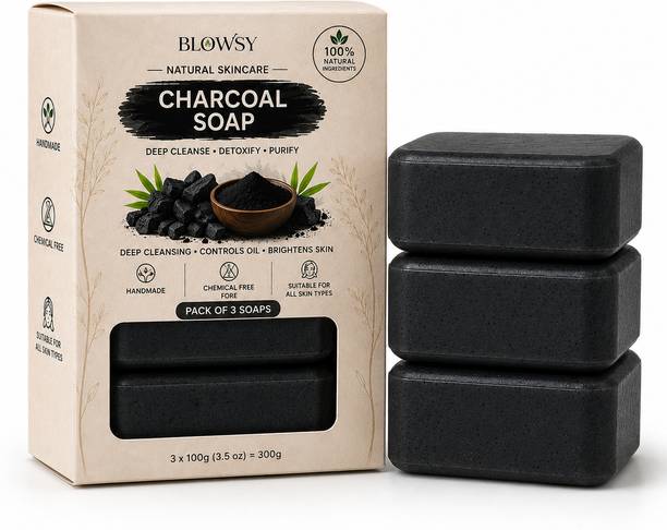 Blowsy Charcoal Handmade Soap