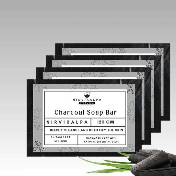NIRVIKALPA AYURVEDA Organic Charcoal soap