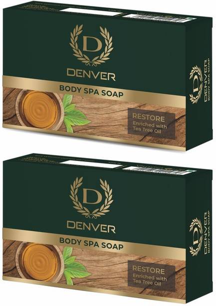 DENVER Body Spa Soap RESTORE Enriched With Tea Tree Oil