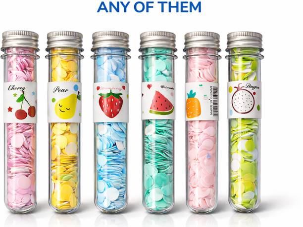 misuhrobir Paper Soaps For Travels | Fruity Scented Sheets | Pocket-Friendly