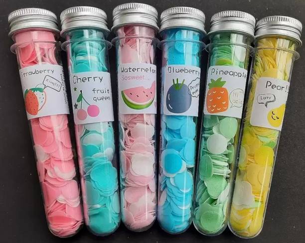 K3NTERPRISES 6 Bottles of Disposable Hand Wash Cleaning Paper Soap