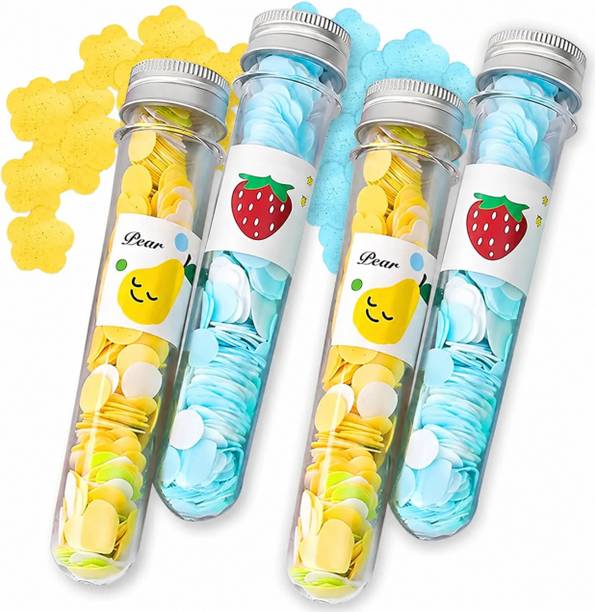 Grafite Paper Soap Sheets 4Pc x 10g Combo | Travel Pocket Hand Wash Mini Soap Tubes