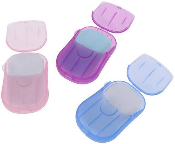 MILAN Enterprise Paper Soap Strips Box For Traveling/ Portable Disposable Hand Washing-X41