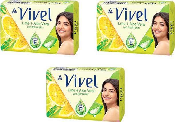 Vivel Lime and Aloe Vera Soap