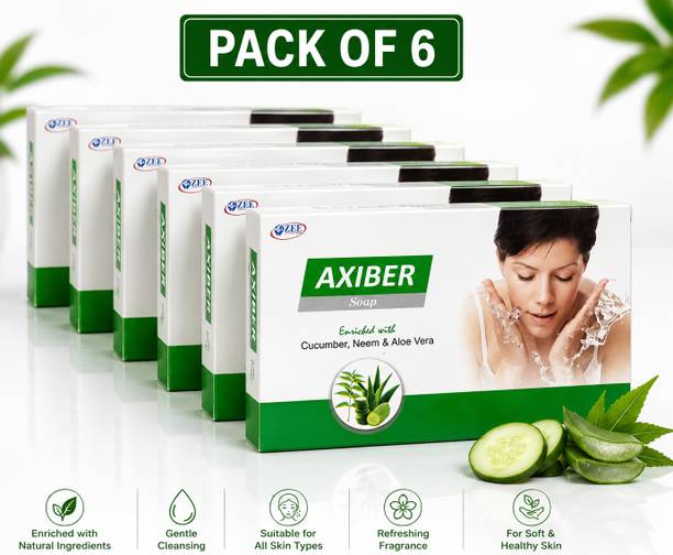 ZEE DRUGS AXIBER SOAP PACK OF 6