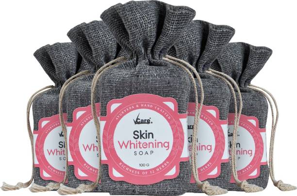 Vcare Skin Whitening Soap, 100 gm, Pack of 5