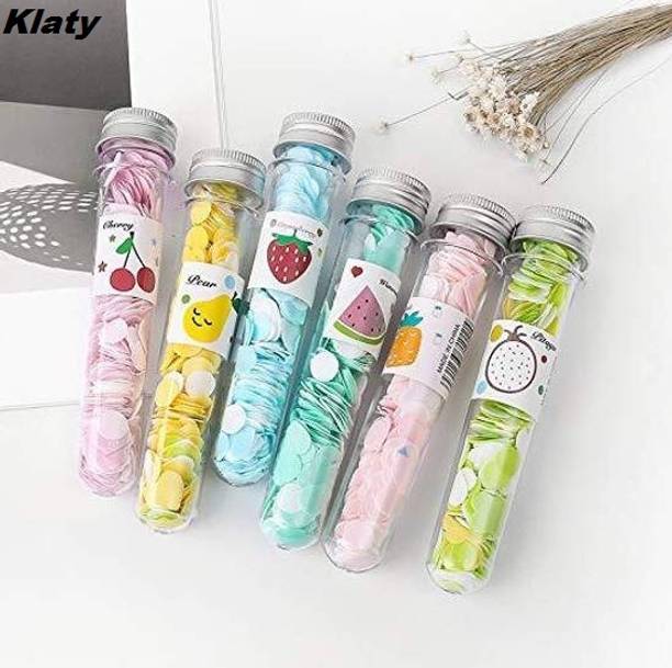 klaty 6Tube Bottles of Disposable Hand Wash Cleaning Paper Soap,Travel Soap (6 x 4 g)