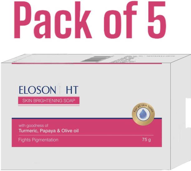 saloni ELO-SONE HT SOAP FOR BRITEINING & GLOWING SKIN PACK OF 5