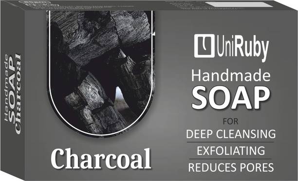 uniruby Handmade soap for deep cleansing, exfoliating & reduce pores