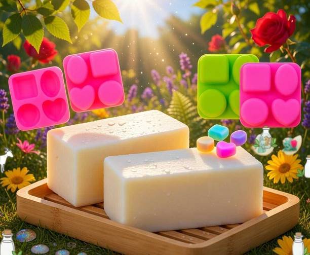 Chvasmi Got Milk Soap Base with Silicone Mould056