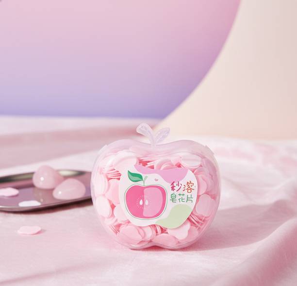 Fairlis Lemon Scent Apple Shape Paper Soap Sheets Travel Use