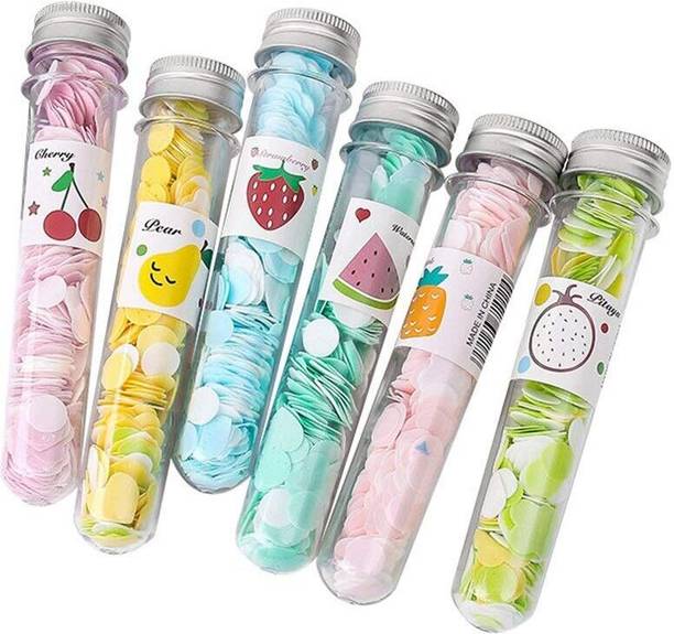 ROODILES Flower Design Tube Shape Bottle Paper Soap Clean Soft Bath For Travel