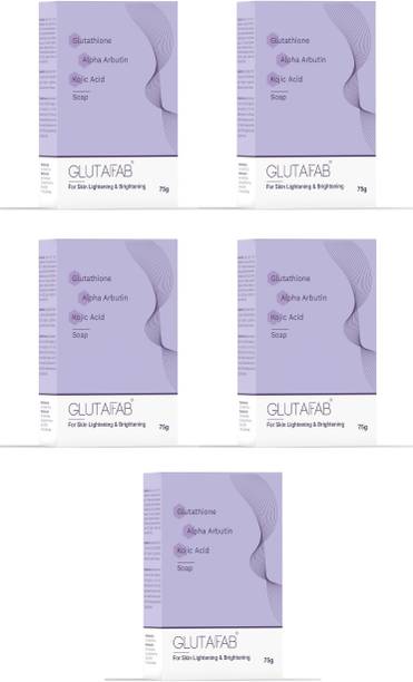 Glutafab Skin Lightening Soap with Glutathione and Kojic Acid For Pigmentation, Acne spot