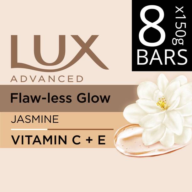 LUX Velvet Glow Jasmine & Vitamin E Soap Bar, Bathing Soap