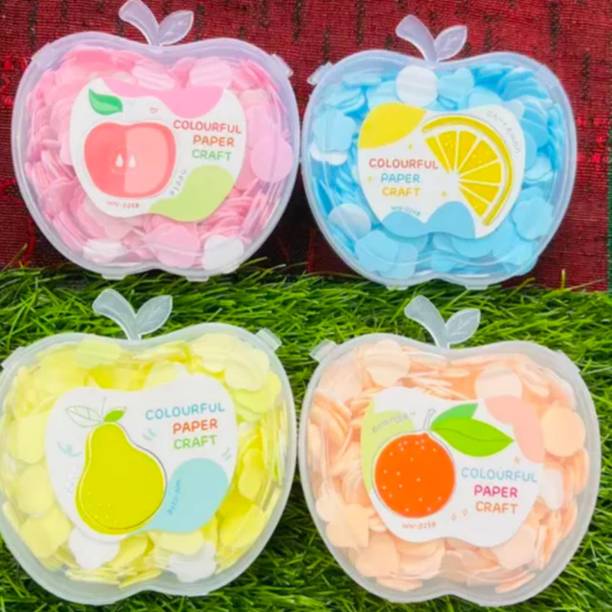 ghorela AAA Travel Apple Shape Paper Soap Bath & Hand Wash Pack of 4