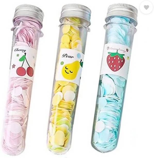 J & F Paper Saop for Handwash Multi Design Tube Shape Paper Soap