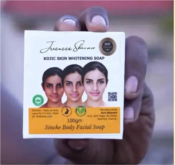 Lucacci Skincare Kojic Skin Whitening Soap for Women & Men (100gm)