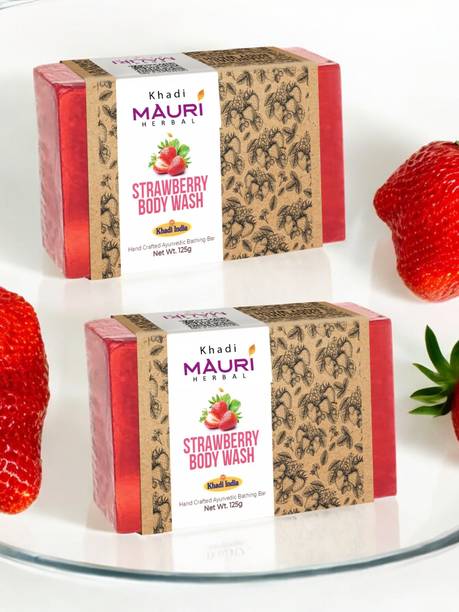Khadi Mauri Herbal Strawberry Bodywash