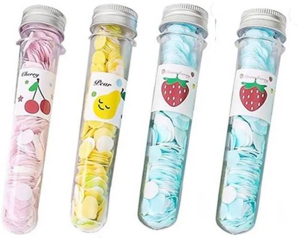 J & F Paper Soap for Handwash Multi Design Tube Shape Paper Soap