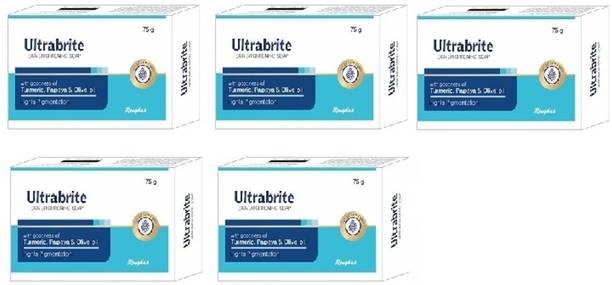 RINGHAS NEWLY LEKAR AYA ULTRA_BRITE SOAP PACK OF 5*75g