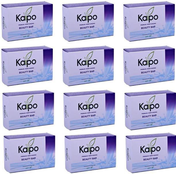 KAIPO Beauty SOAP 100 GM PACK OF 12 (12 x 100 g)