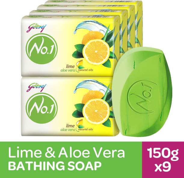 Godrej No.1 Lime & Aloe Vera Bath Soap