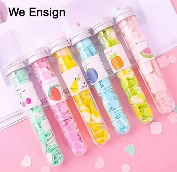we ensign Tube 6 Bottles of Disposable Hand Wash Cleaning Paper Soap,Travel Soaps