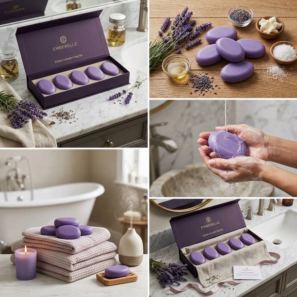 Emberelle Lavender Soap for Regular Bathing