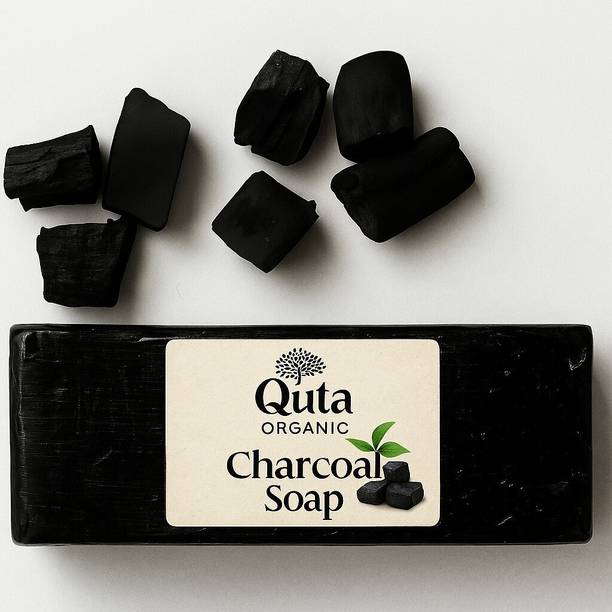 QUTA Melt & Pour Soap Base 1KG Charcoal – SLS Free Glycerin DIY Handmade Soap Making