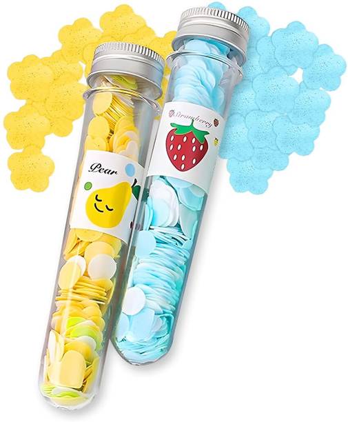 Kwaanie 2 Tube Bottle Paper Soap | Disposable Mini Soap Paper | Scented Soap Bath Flakes