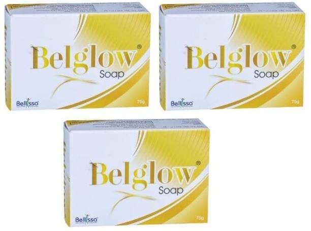 Bellissa BellissaBelglow Soap,75g(Pack Of 3)
