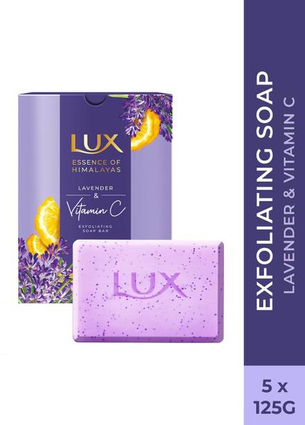 LUX Lavender & Vitamin C Exfoliating Soap