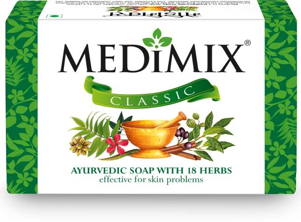 MEDIMIX Ayurvedic Soap - 125g - Effective for Skin Problems