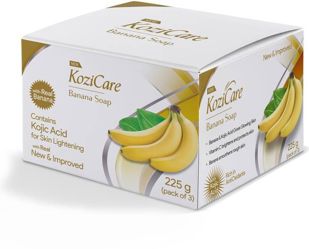 Kozicare कोजिक एसिड सोप एंड ग्लूटाथिओन सोप | बनाना सोप