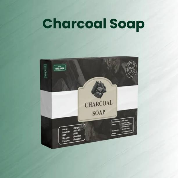Veda Organix Charcoal Soap