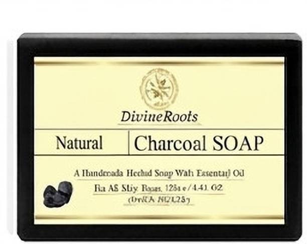 DivineRoots Natural Charcoal Soap