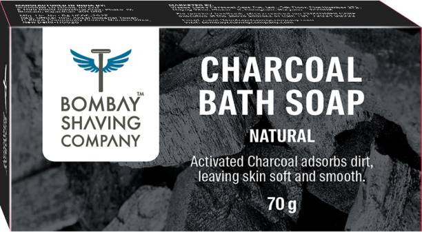 BOMBAY SHAVING COMPANY Deep Cleaning & Exfoliating Activated Charcoal Soap For Men & Women