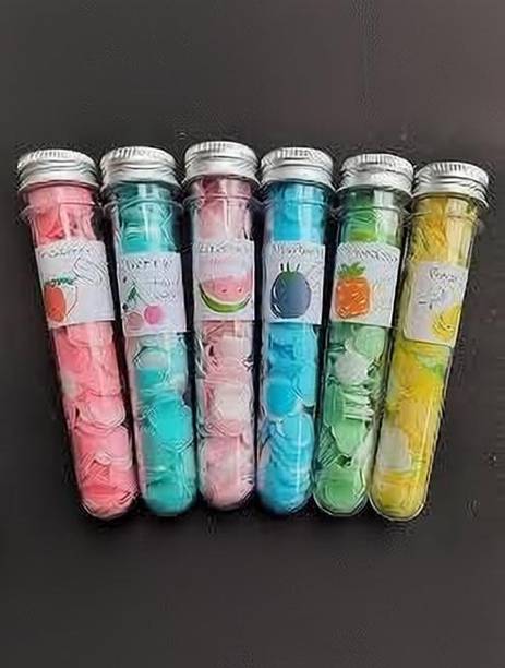 we ensign 6Tube Bottles of Disposable Hand Wash Cleaning Paper Soap,Travel Soap