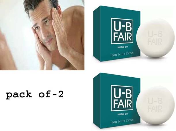 U-B FAIR Bathing Soap/Bar 150gm Each Pack of 2