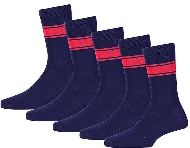 AMBIKASTORES Blue Uniform Sock