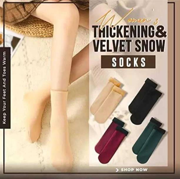 BLEMY Women Solid Ankle Length