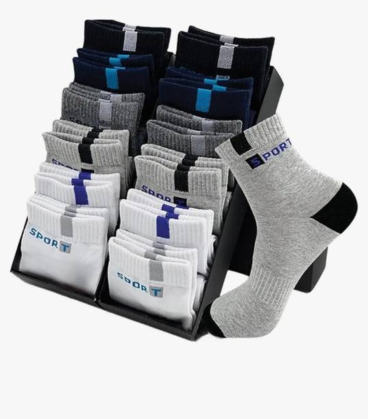 Men Solid Ankle Length