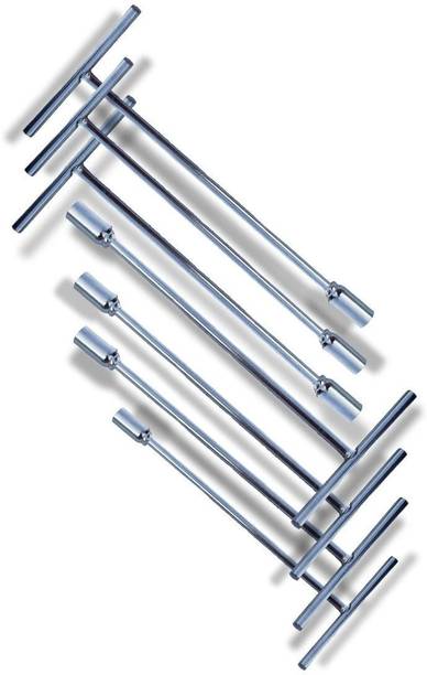 Jiya S1265 STEEL T SPANNER - 8MM, 10MM, 11MM, 12MM, 13MM, 14MM, 15MM I EASY TO USE. Socket Set