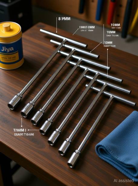 Jiya 8MM, 10MM, 11MM, 12MM 13MM, 14MM, 15MM I EASY TO USE. Socket Set
