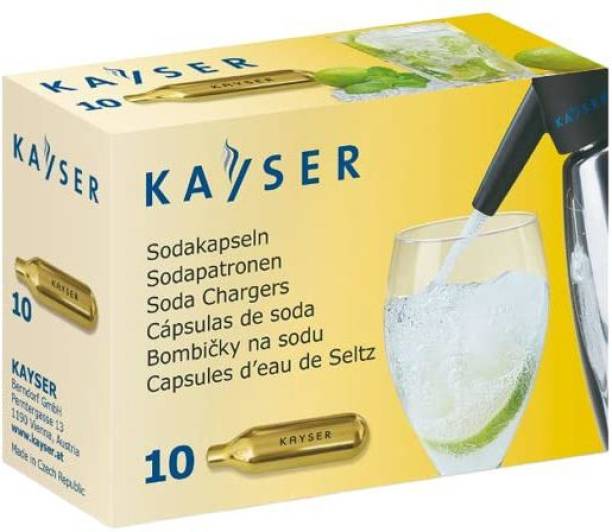 ShoppersHub PNQ Kayser Original 10PP CO2 Soda Charger for Soda Making Soda Maker