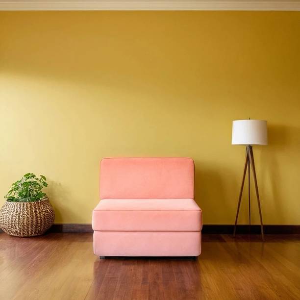 PUMPUM Couch Sofa Cum Bed 1 Seater Single Foam Fold Out Sofa Cum Bed