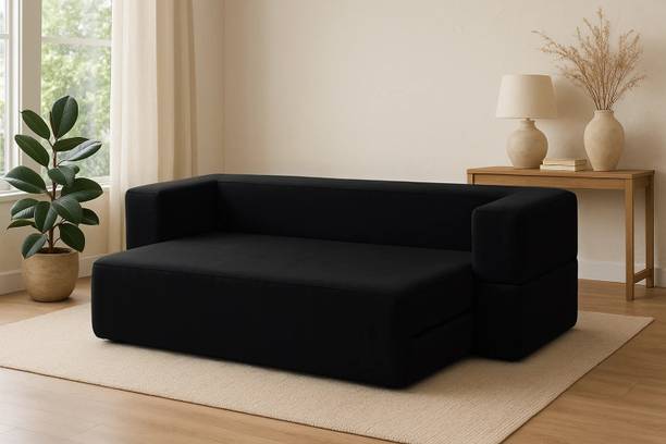 PUMPUM 3 Seater Modular Sofa Cum Bed 3 Seater Single Foam Fold Out Sofa Cum Bed