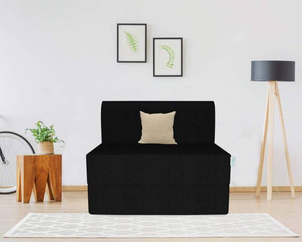 Usha Shriram Folding 1 Seater Single Foam Fold Out Sofa Cum Bed