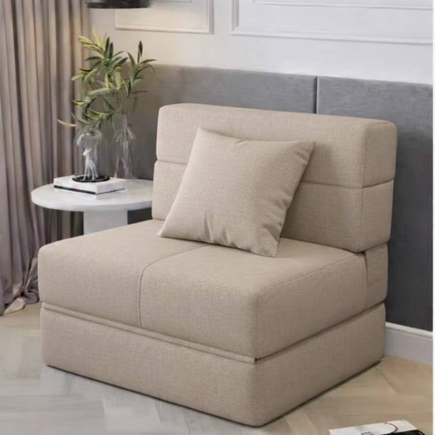 Flipkart Perfect Homes Sreeni 1 Seater Single Foam Pull Out Sofa Cum Bed